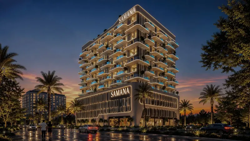 Exterior at Samana Portside in Jebel Ali Freezone Extension Dubai