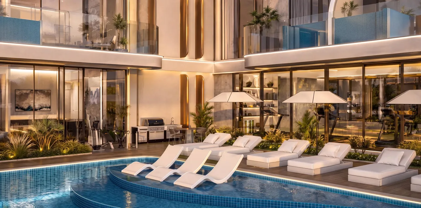 Pool Deck amenity image at Samana Portside