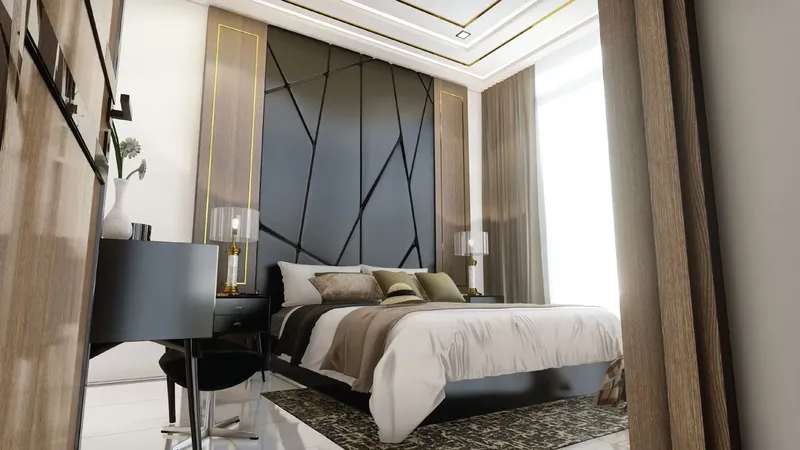 Interior at Samana Waves in JVC (Jumeirah Village Circle) Dubai