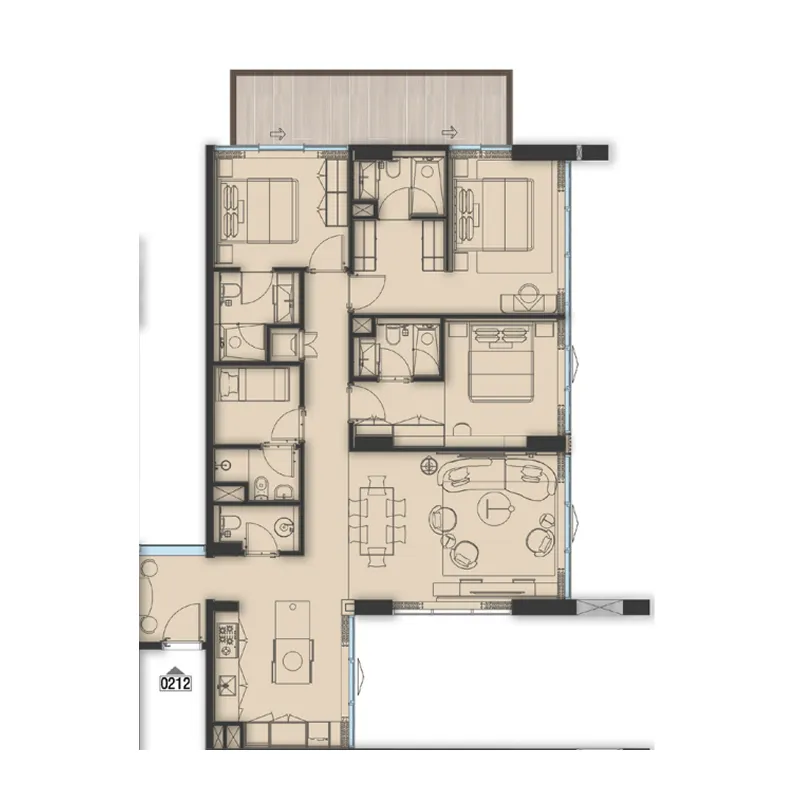 Imtiaz Development Sea Cliff by Imtiaz floor plan
