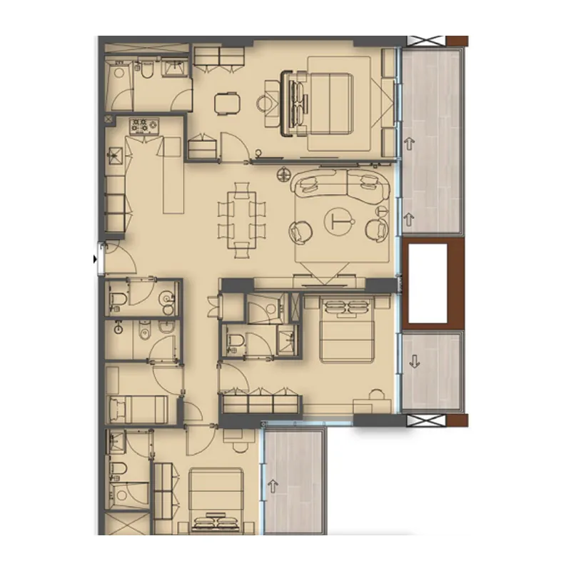 Imtiaz Development Sea Cliff by Imtiaz floor plan