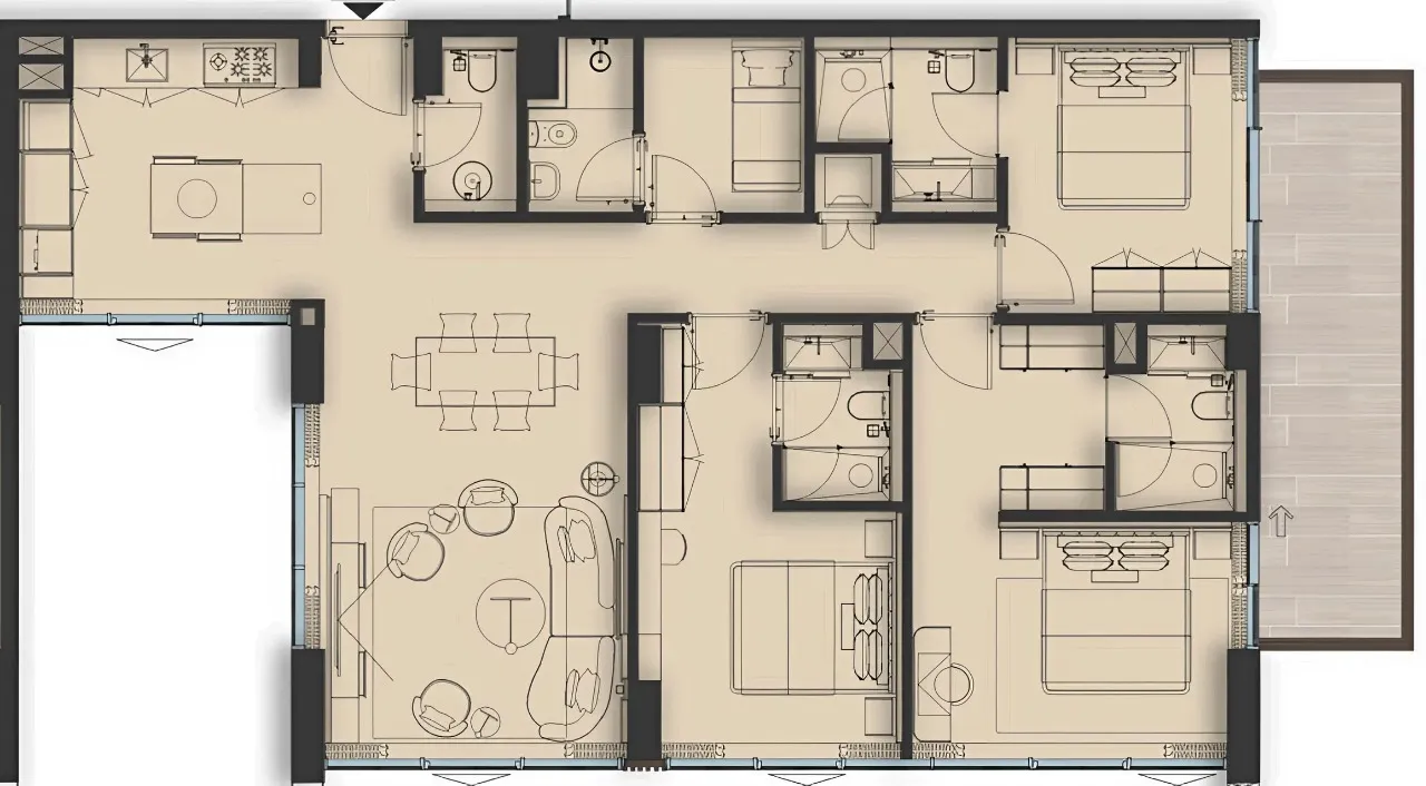 Imtiaz Development Sea Cliff by Imtiaz floor plan