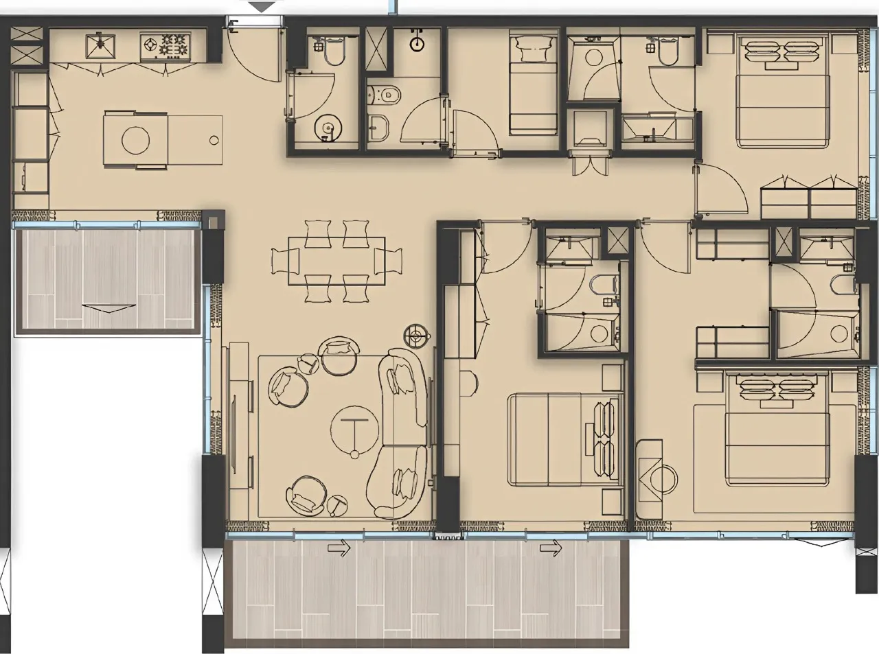 Imtiaz Development Sea Cliff by Imtiaz floor plan