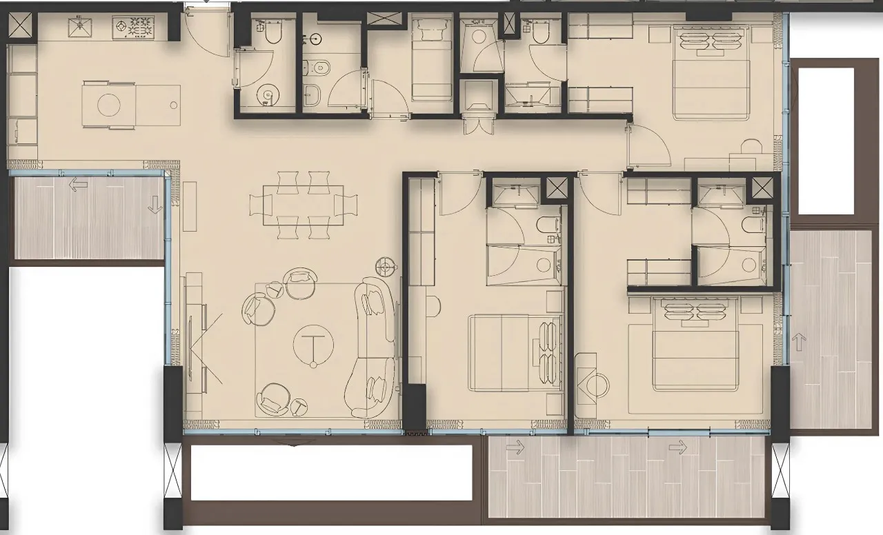 Imtiaz Development Sea Cliff by Imtiaz floor plan