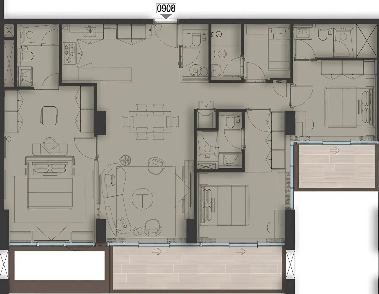 Imtiaz Development Sea Cliff by Imtiaz floor plan