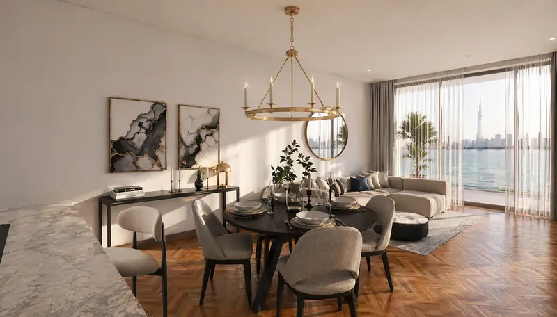 Interior at Sea View Residence in Dubai Islands Dubai