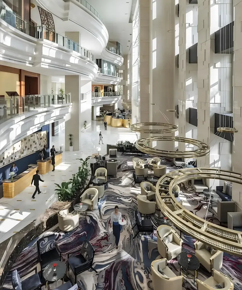 Interior at Shangri-La in City Walk Dubai