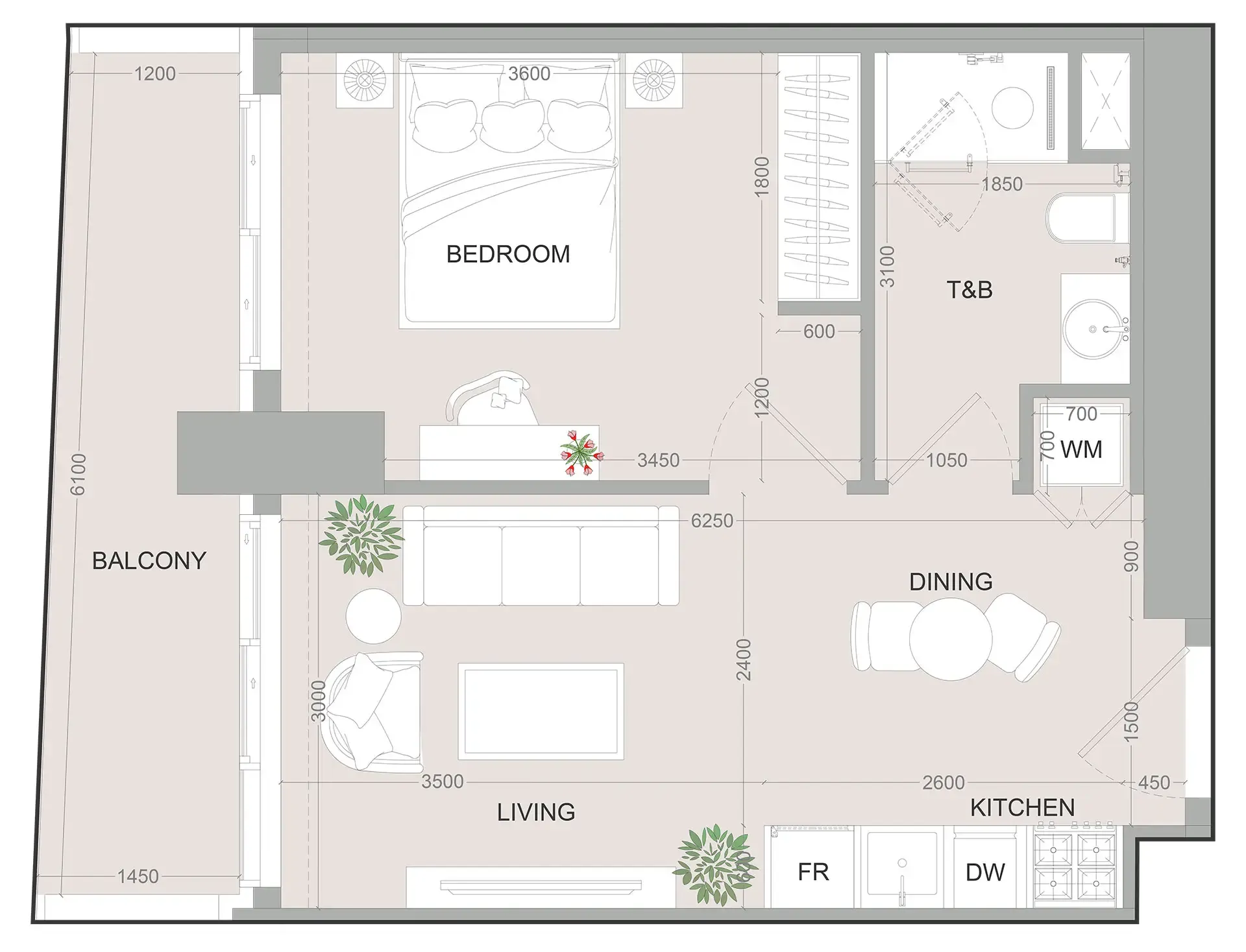 Object 1 SKY LEVEL 1 floor plan