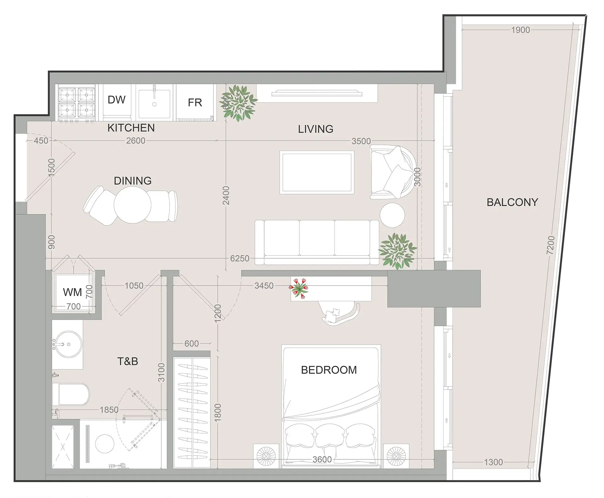 Object 1 SKY LEVEL 1 floor plan