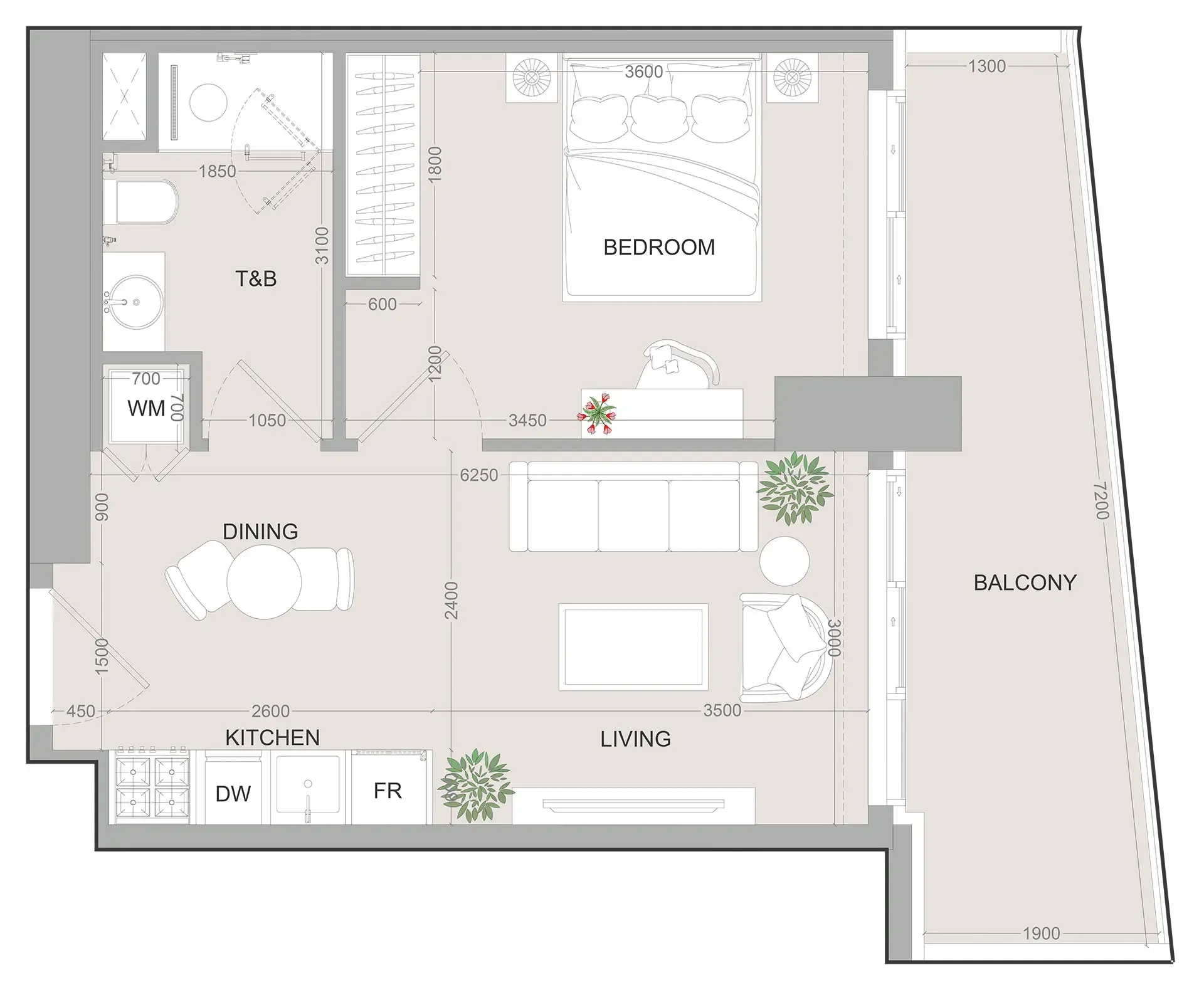 Object 1 SKY LEVEL 1 floor plan