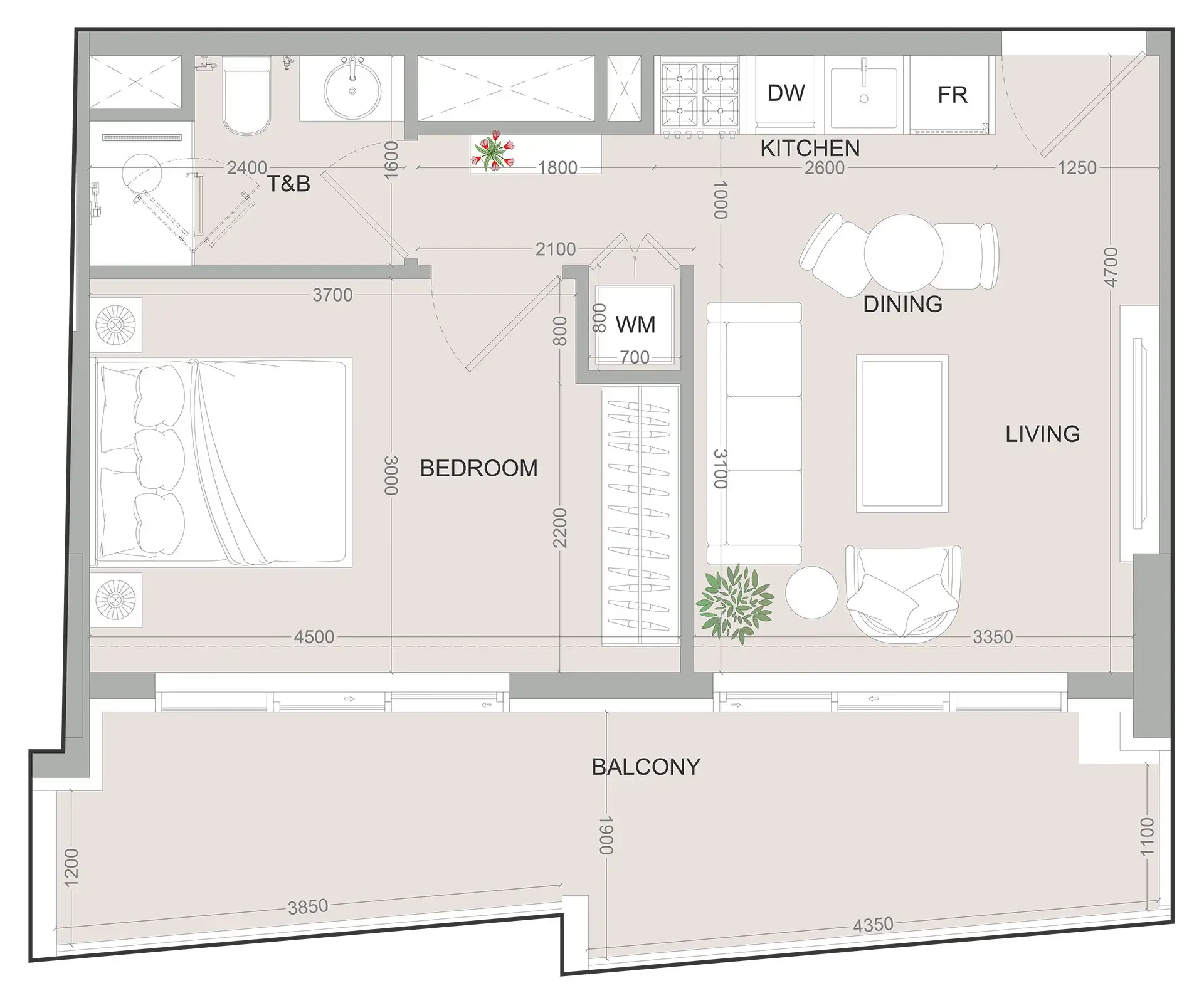 Object 1 SKY LEVEL 1 floor plan