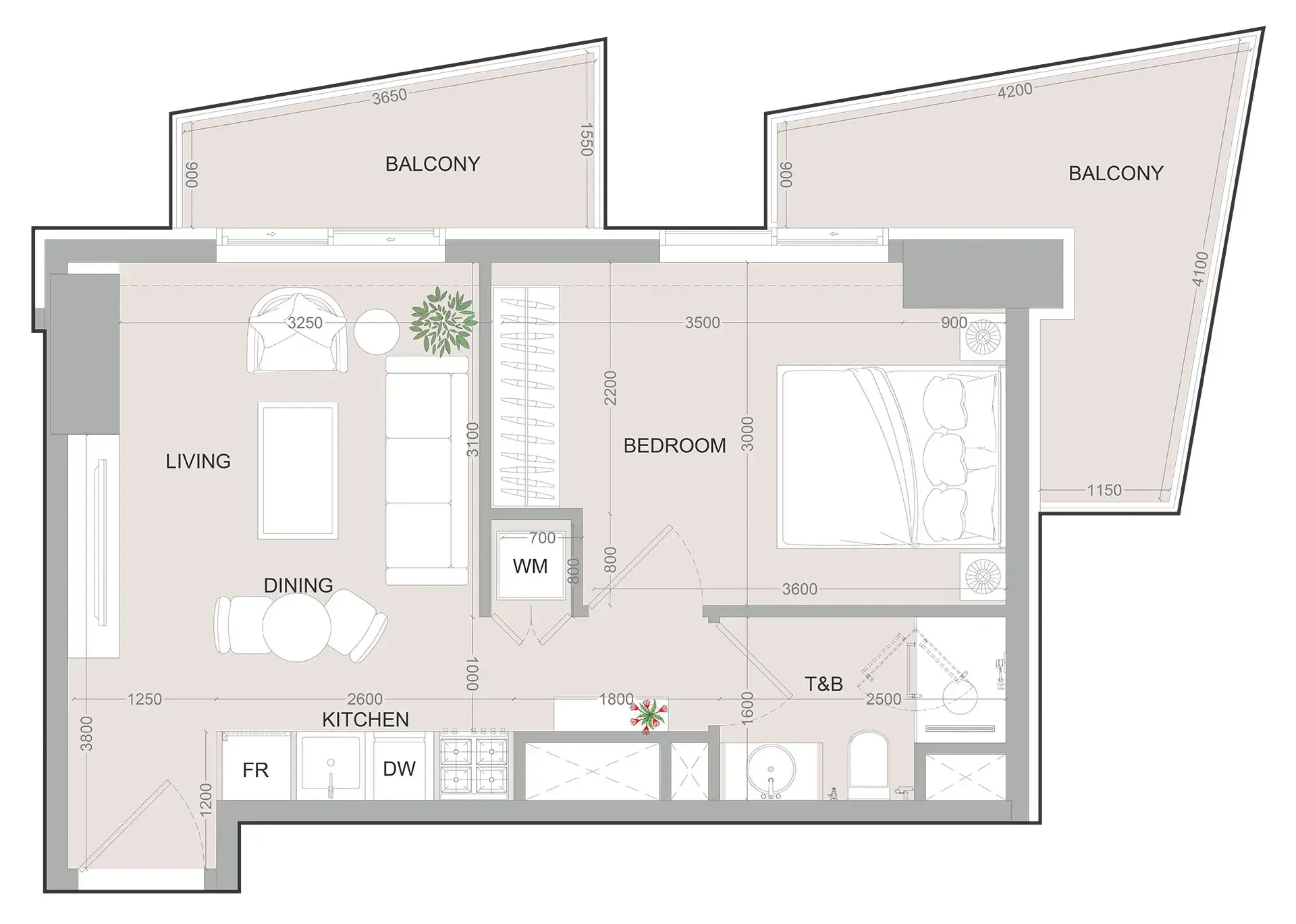 Object 1 SKY LEVEL 1 floor plan