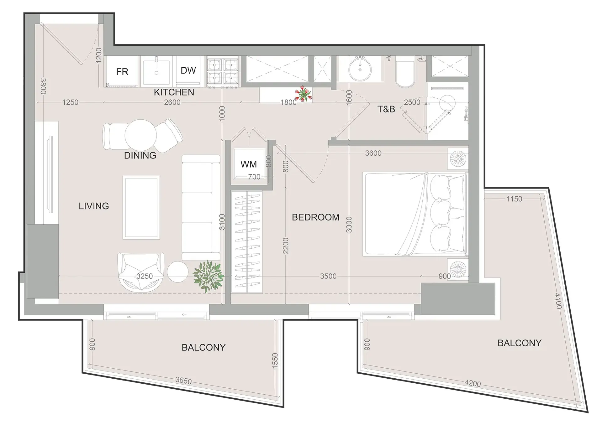 Object 1 SKY LEVEL 1 floor plan