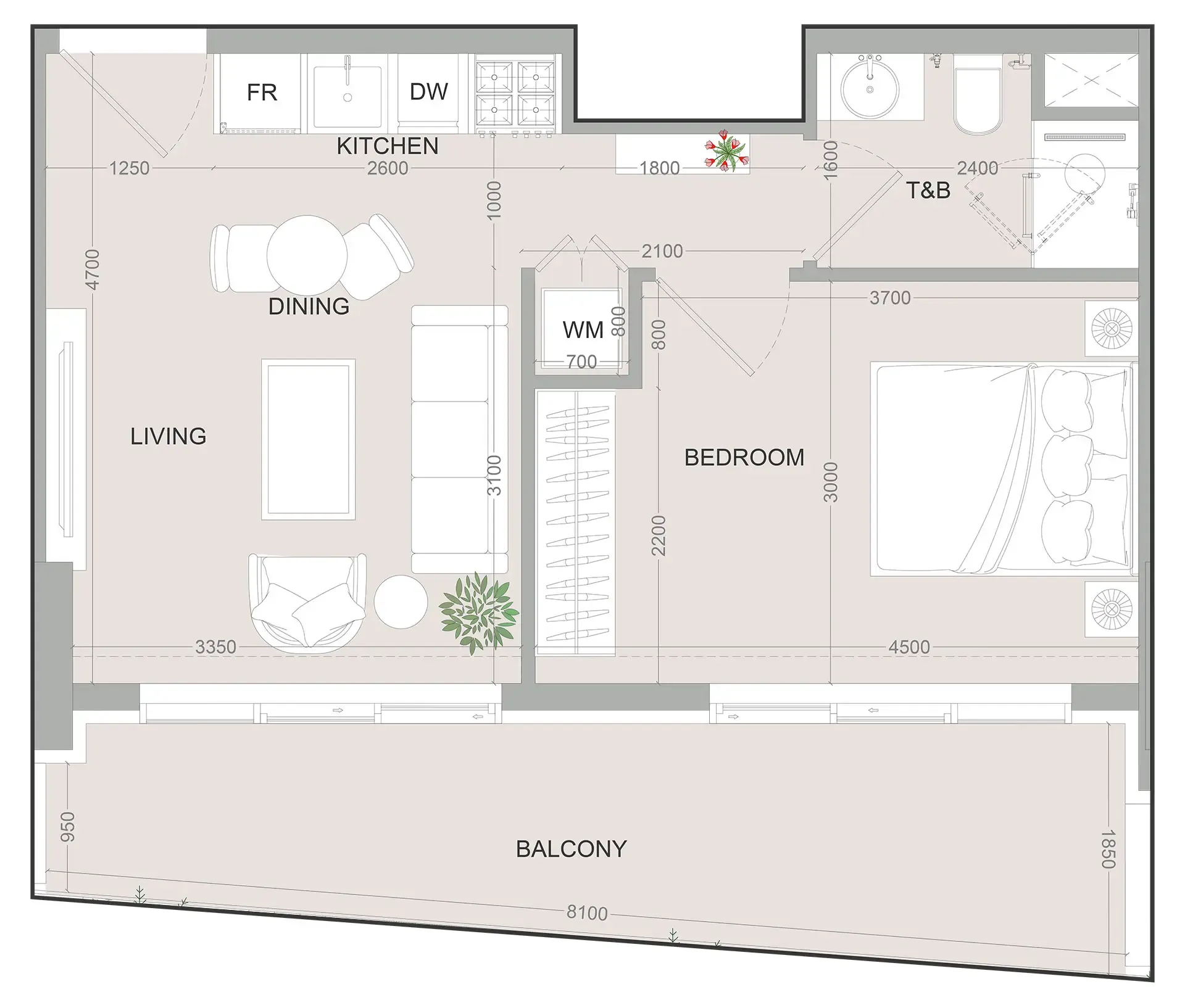 Object 1 SKY LEVEL 1 floor plan