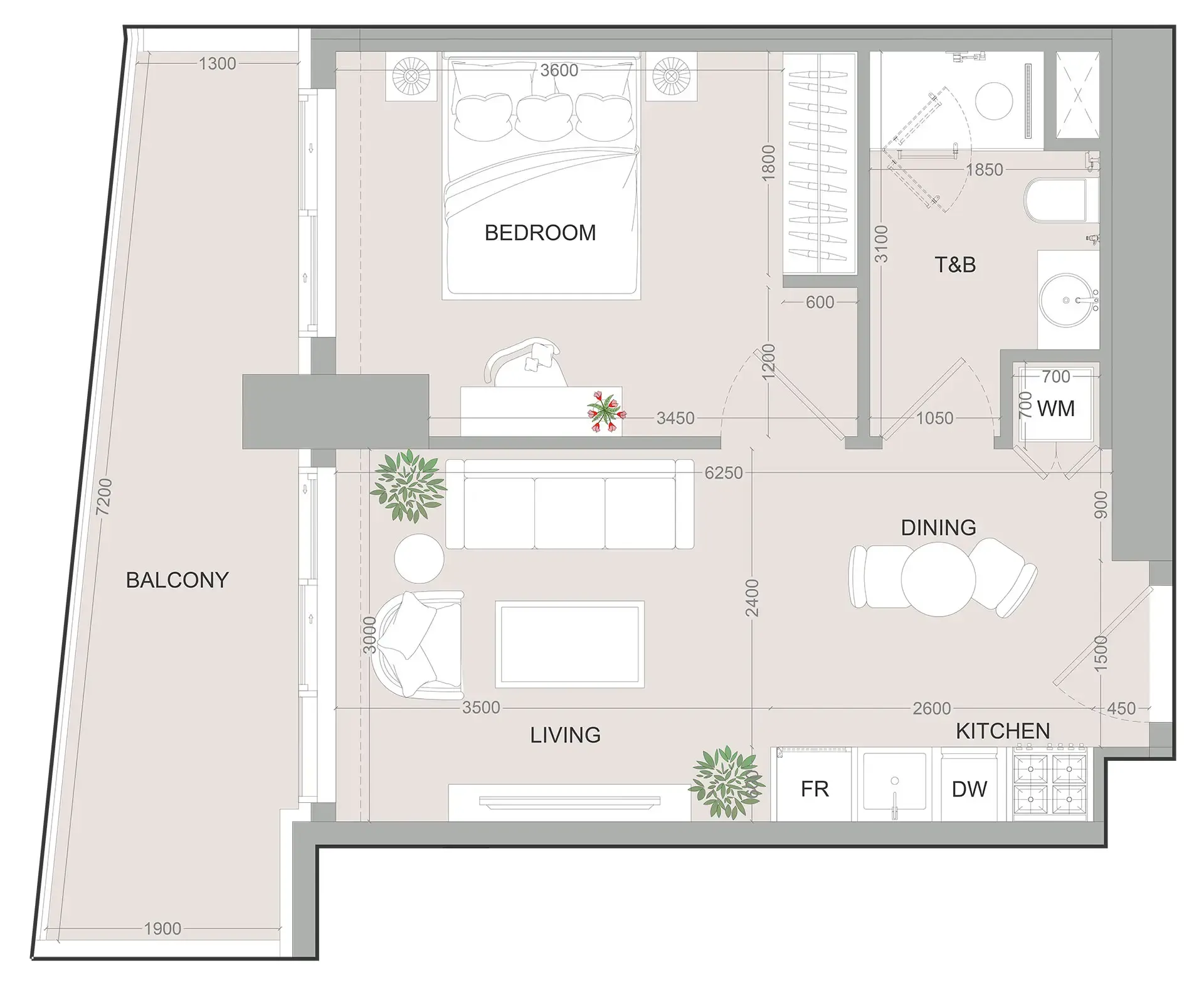 Object 1 SKY LEVEL 1 floor plan