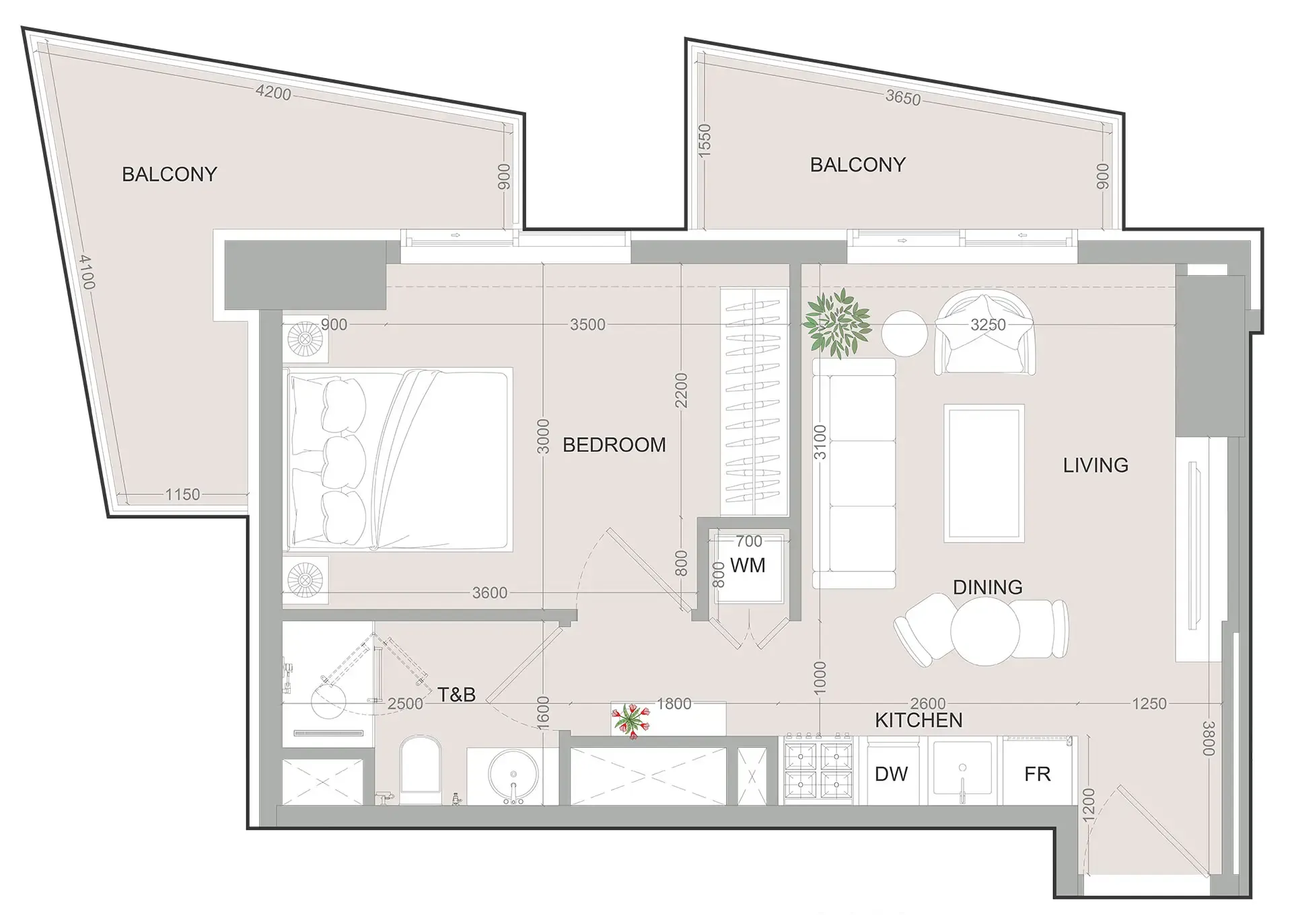 Object 1 SKY LEVEL 1 floor plan