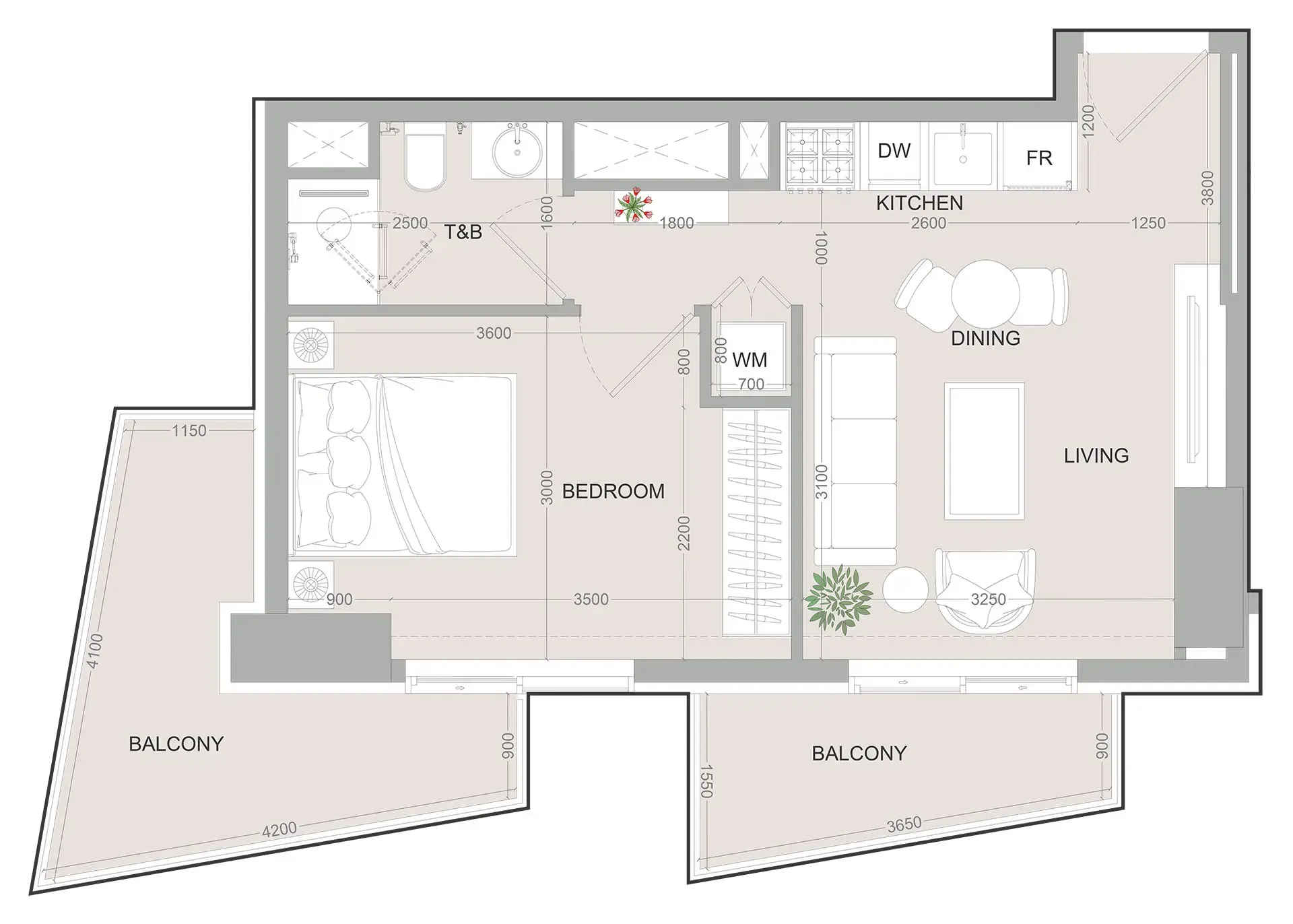 Object 1 SKY LEVEL 1 floor plan