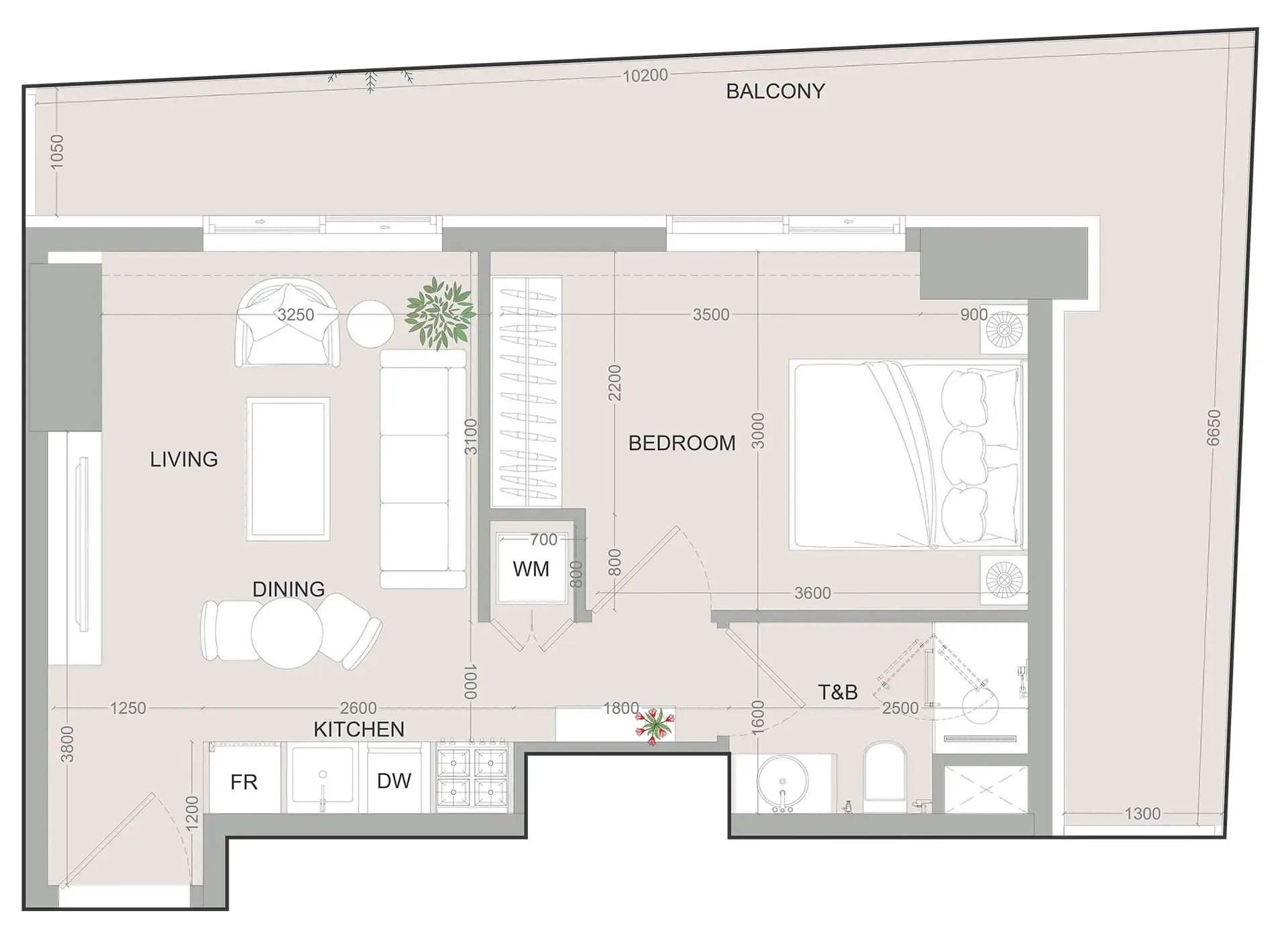 Object 1 SKY LEVEL 1 floor plan
