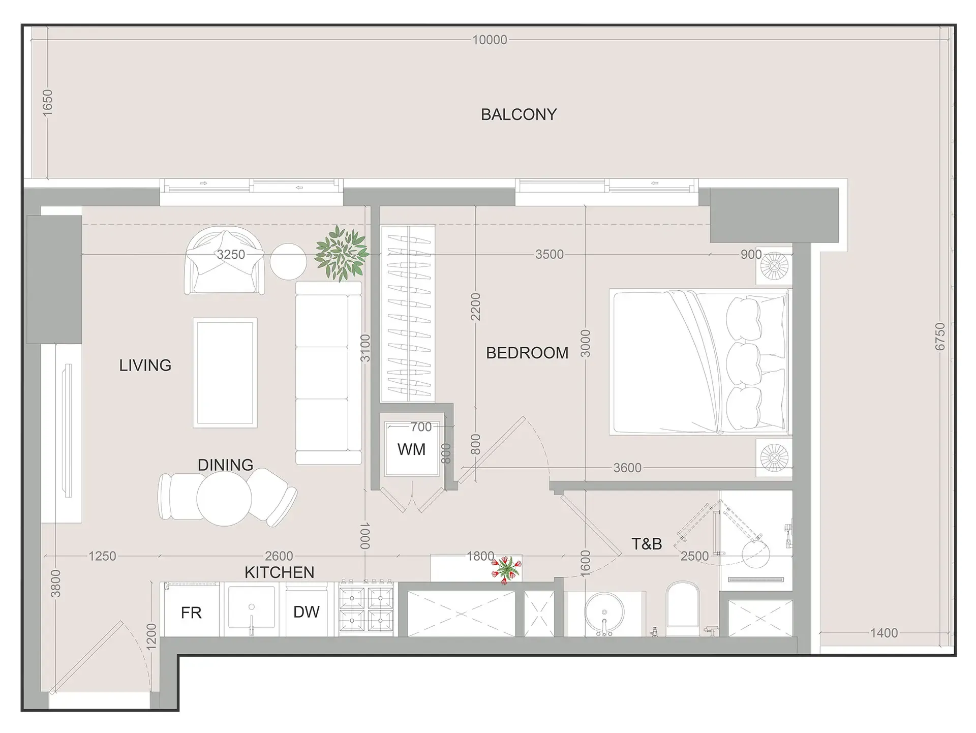Object 1 SKY LEVEL 1 floor plan
