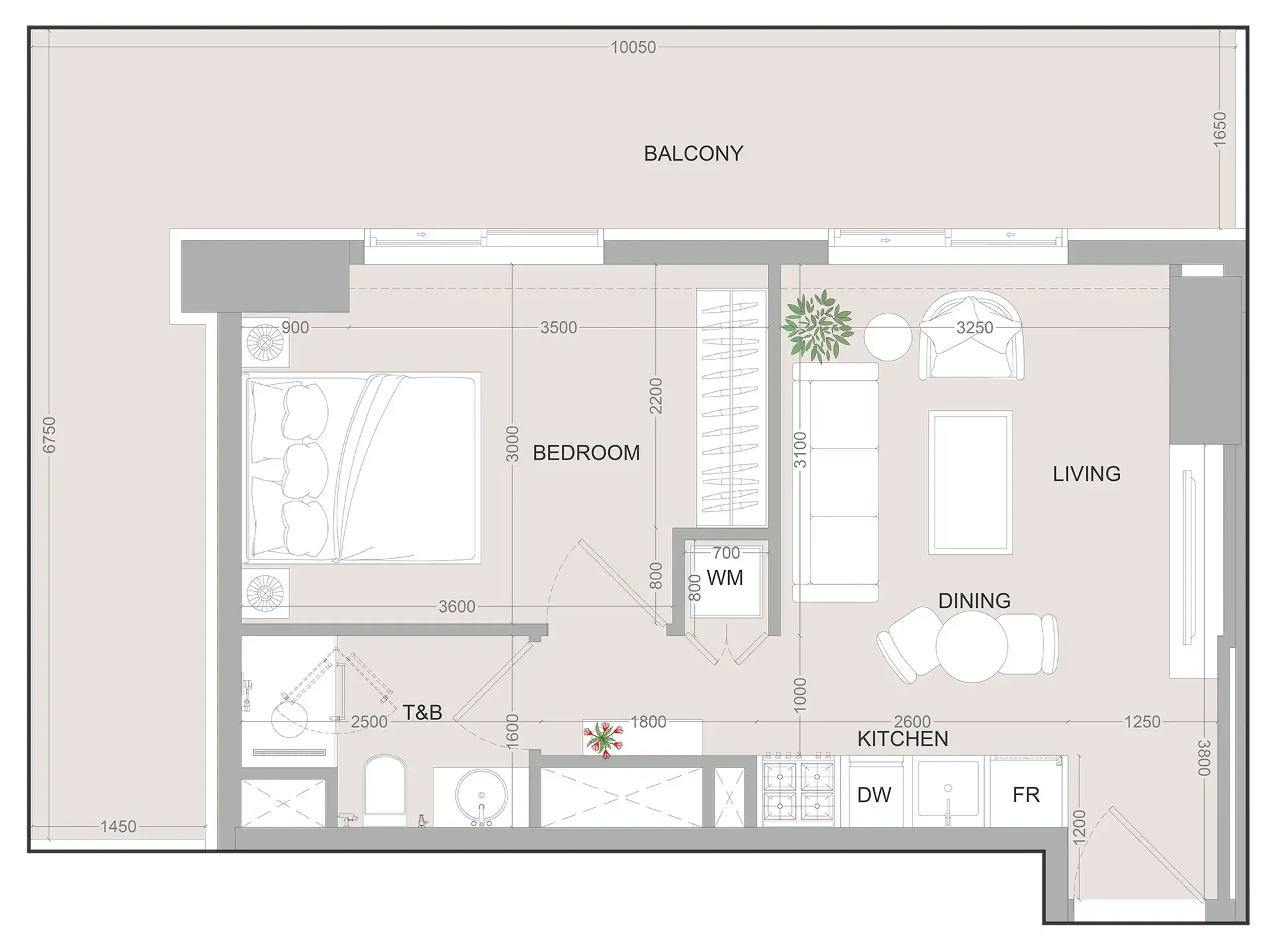 Object 1 SKY LEVEL 1 floor plan