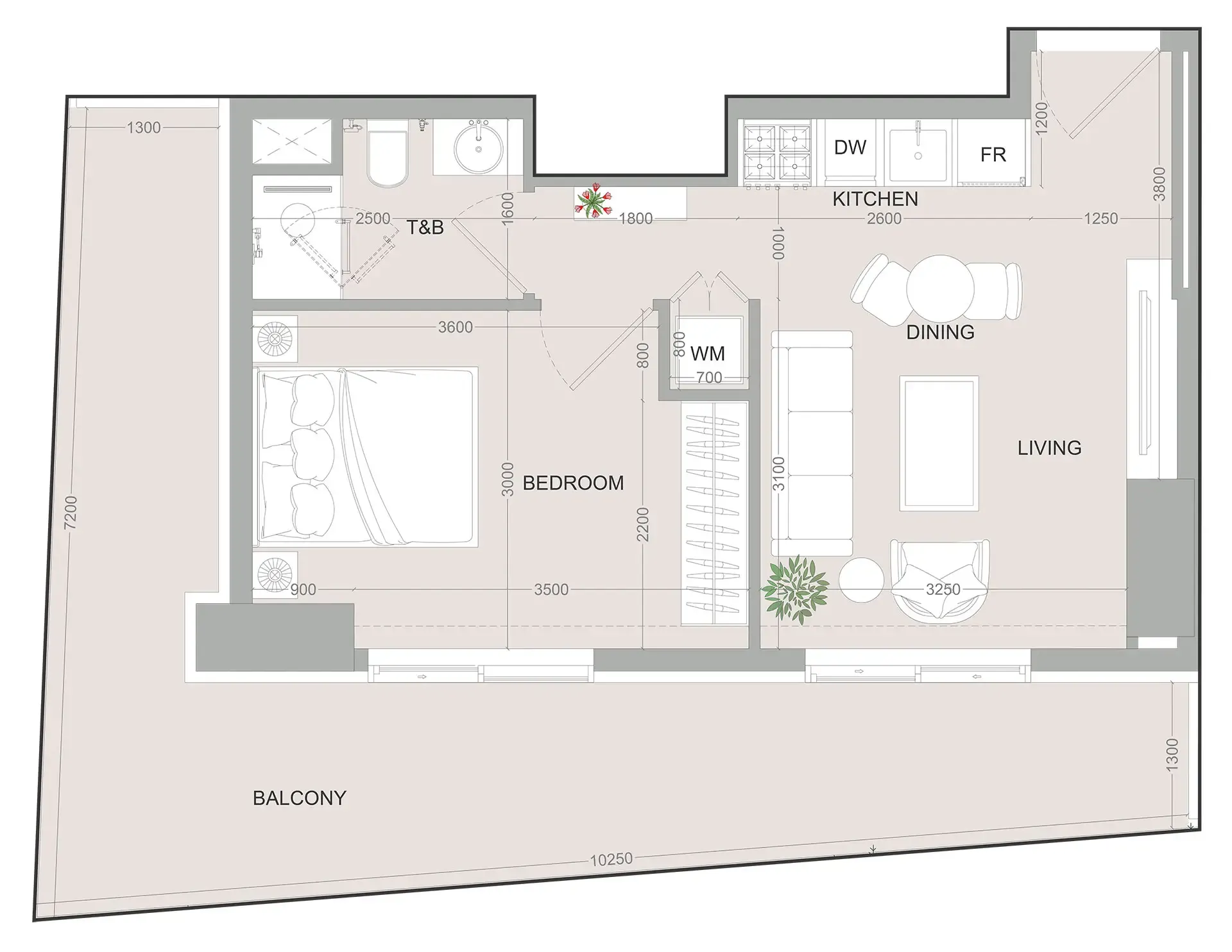 Object 1 SKY LEVEL 1 floor plan