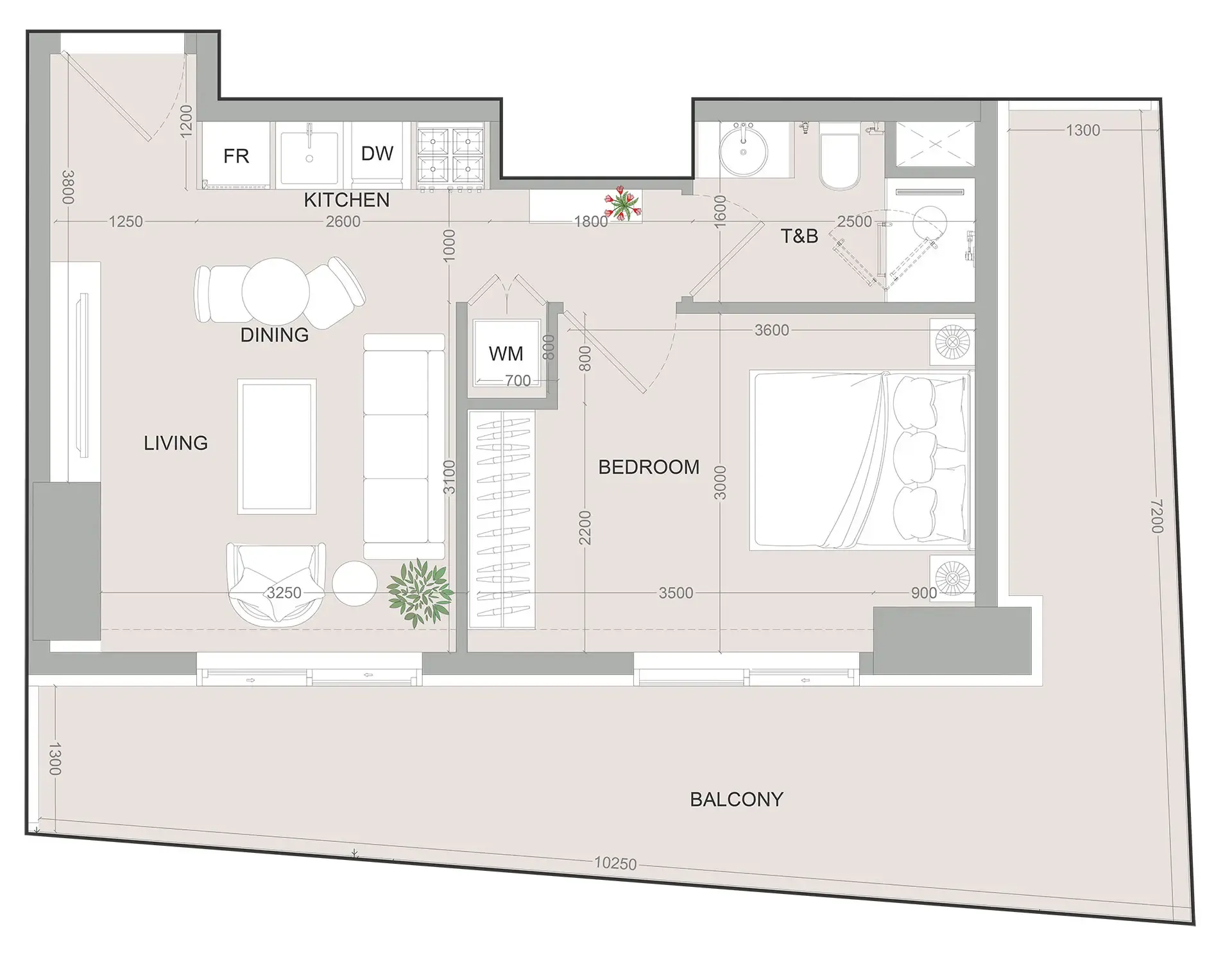 Object 1 SKY LEVEL 1 floor plan
