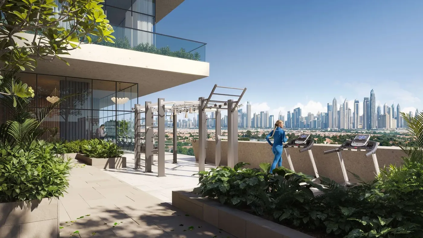 Outdoor CrossFit Area amenity image at SKY LEVEL 1
