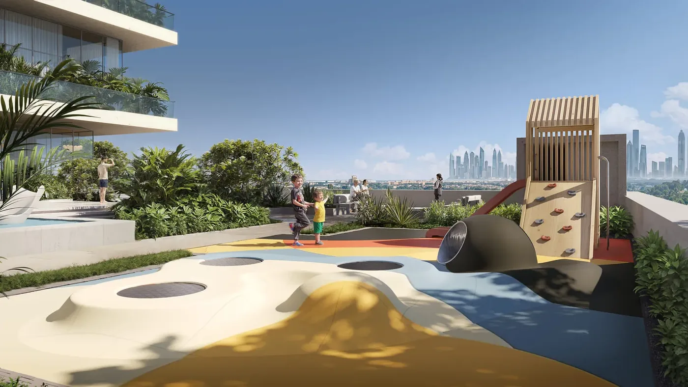 Outdoor Kids Play Area amenity image at SKY LEVEL 1