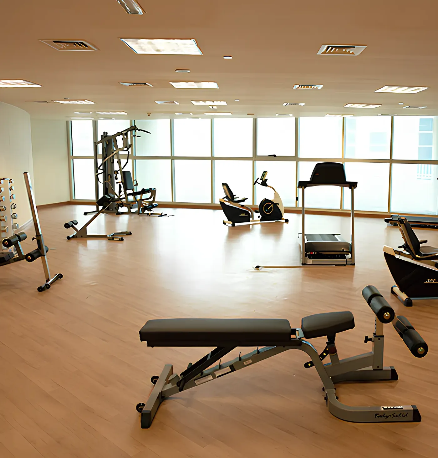 Gym amenity image at Smart Heights
