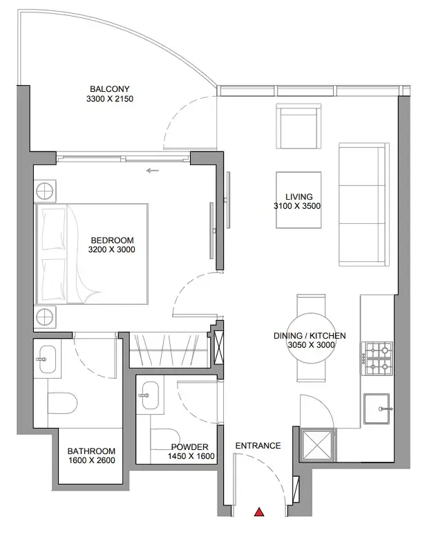 Sobha Sobha Aquamont floor plan