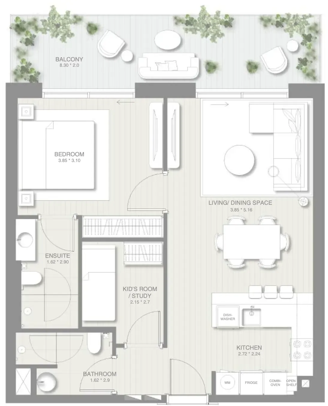 SOL Properties Sol Levante floor plan