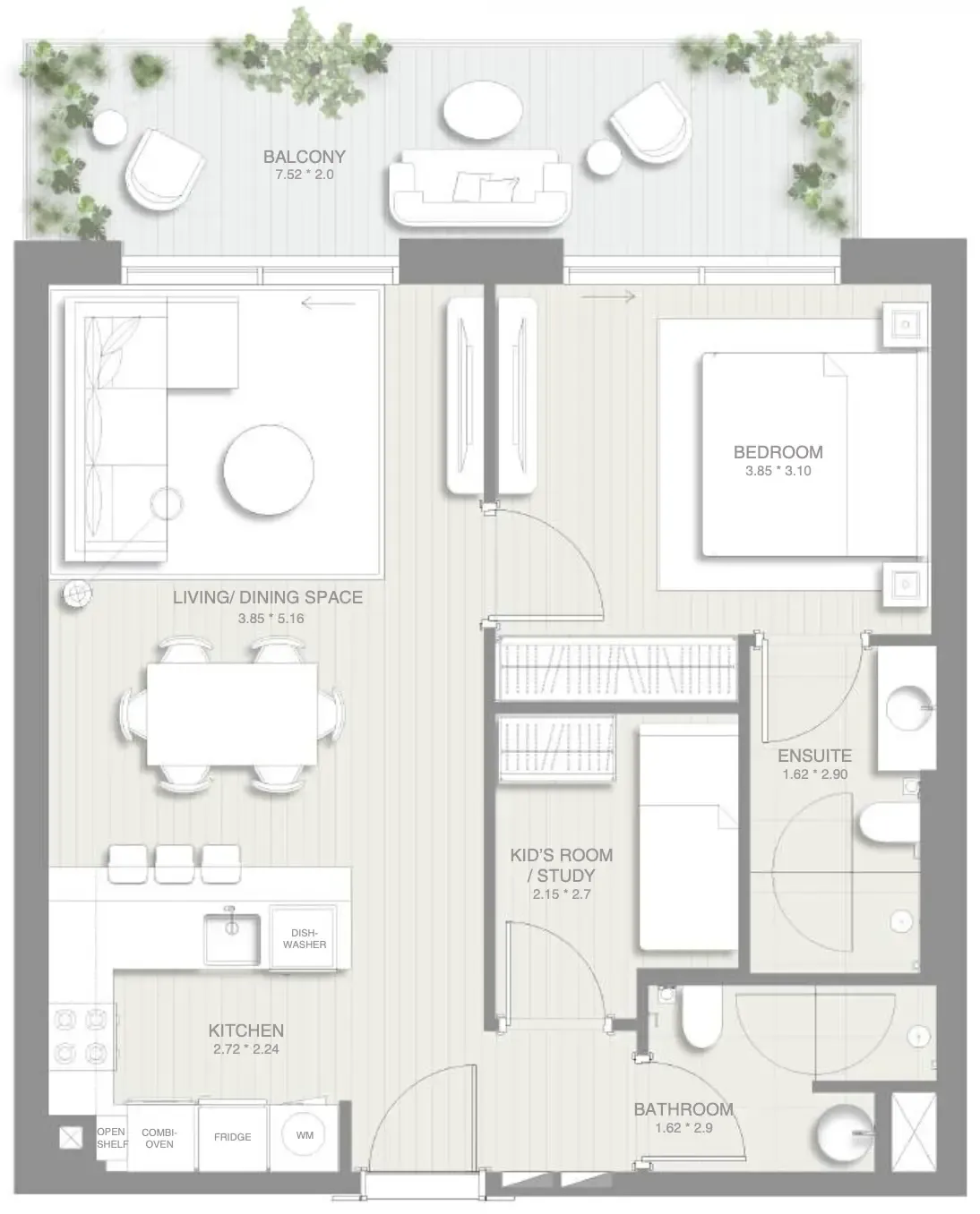 SOL Properties Sol Levante floor plan