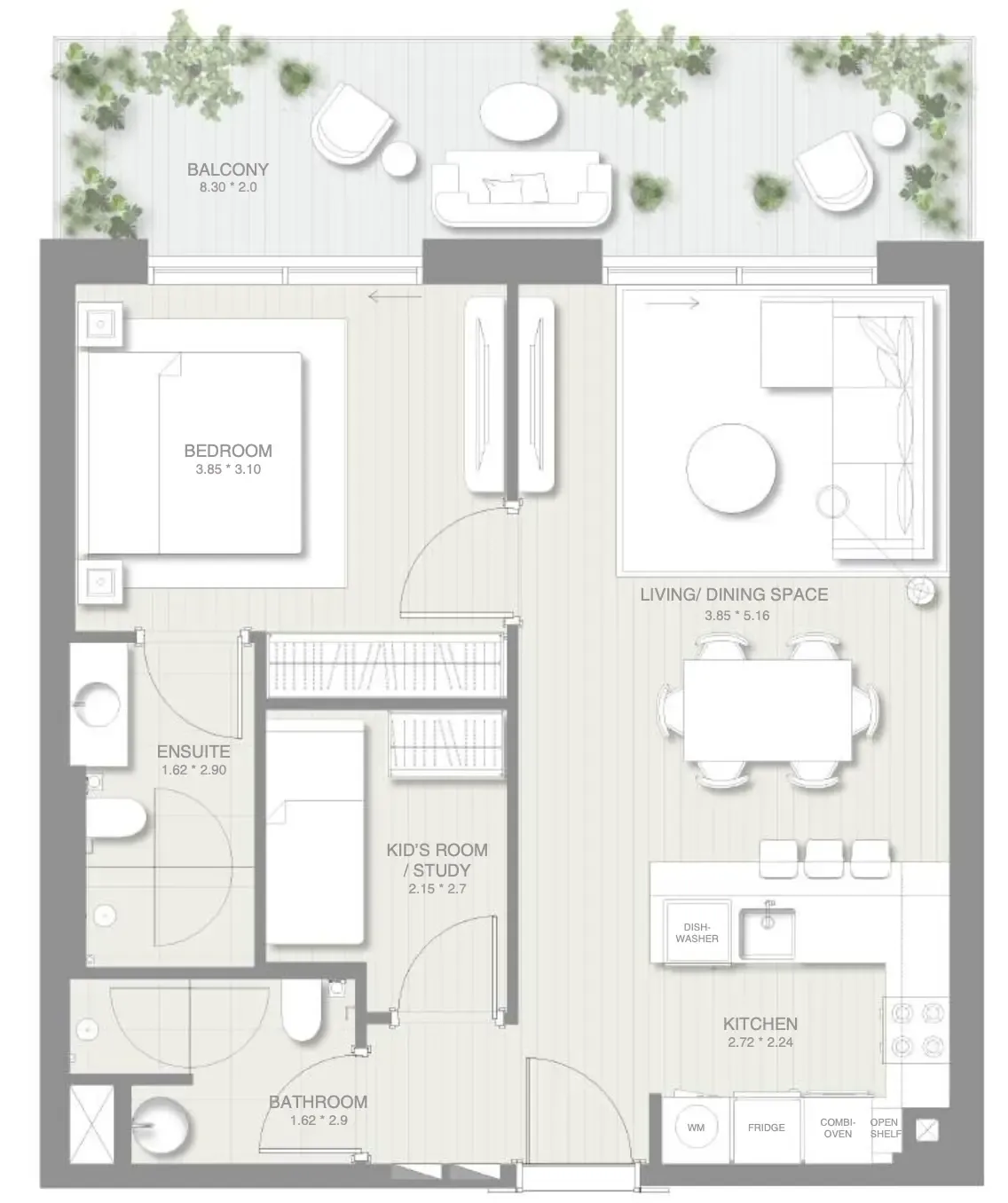 SOL Properties Sol Levante floor plan