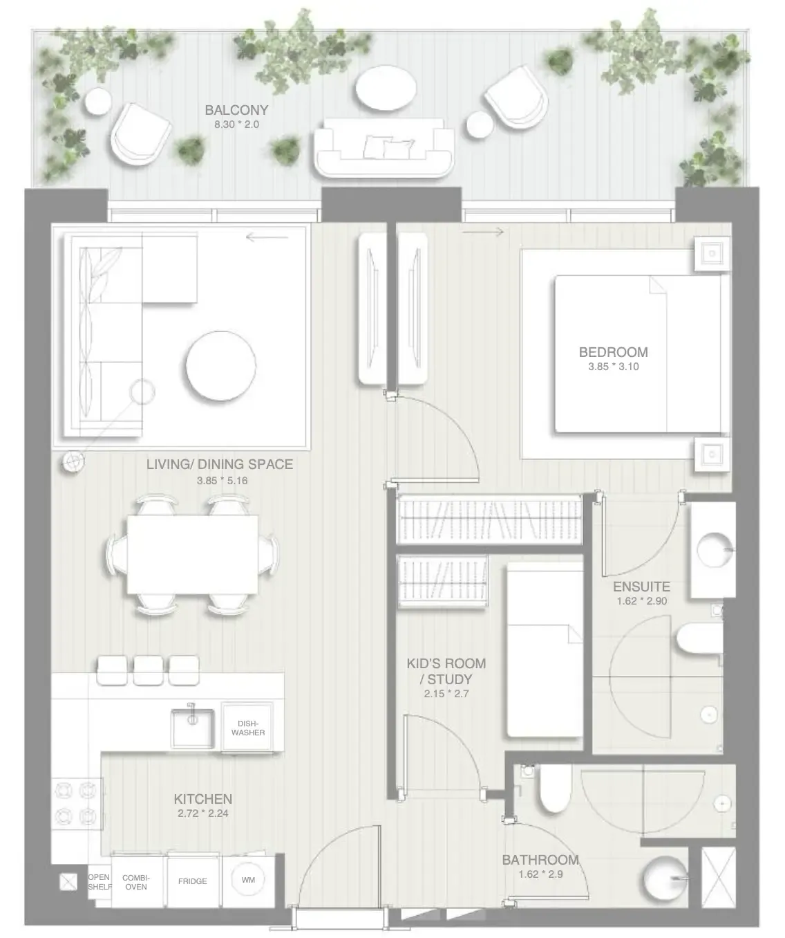 SOL Properties Sol Levante floor plan