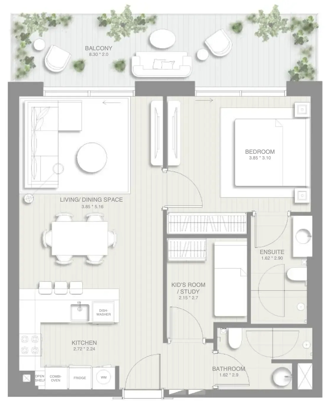 SOL Properties Sol Levante floor plan