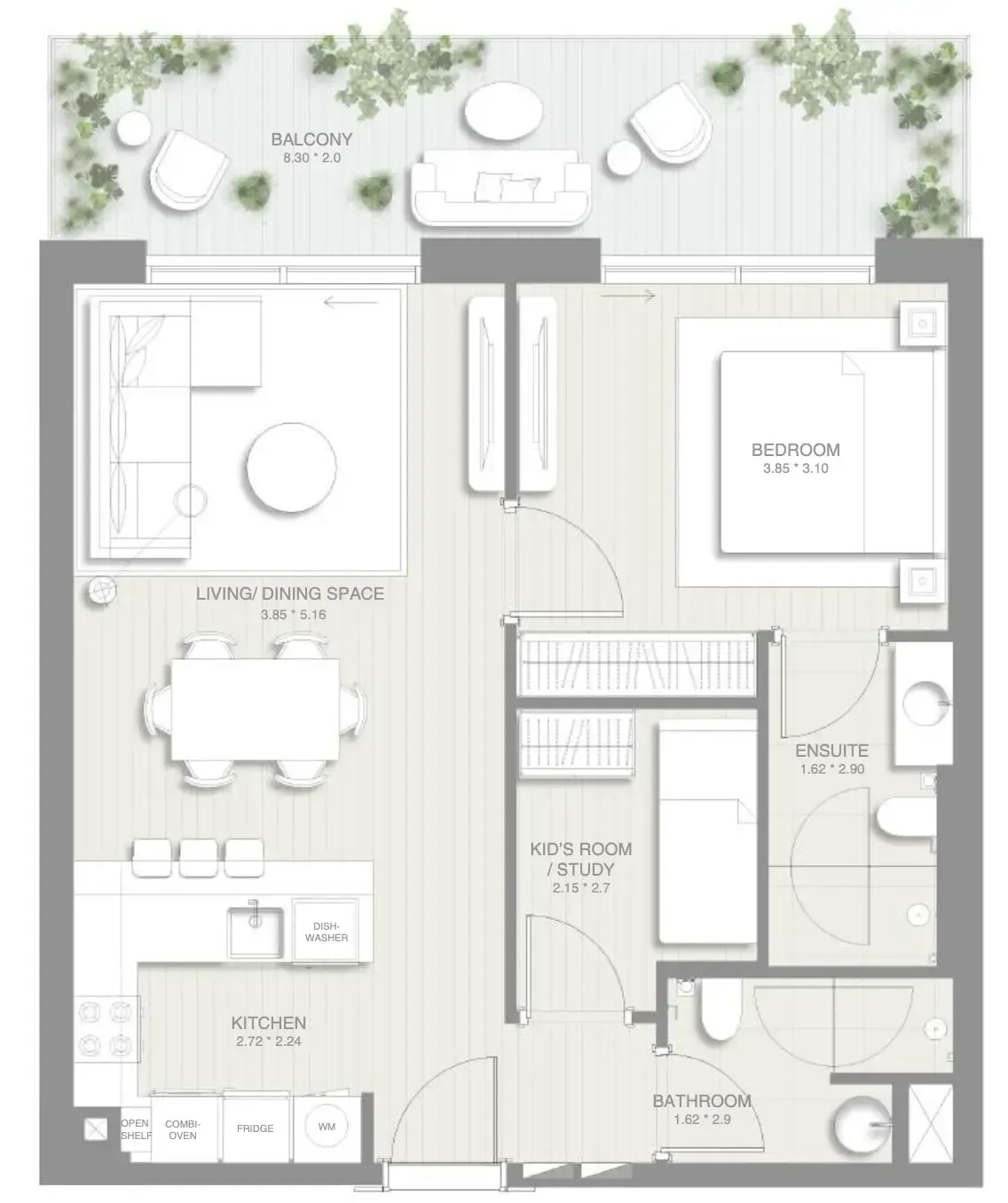 SOL Properties Sol Levante floor plan