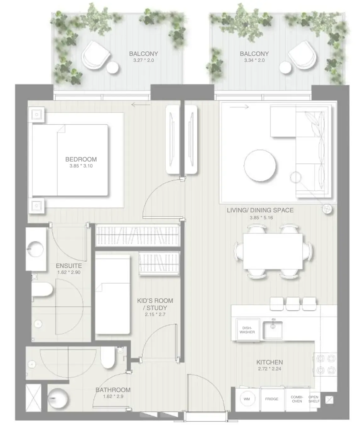 SOL Properties Sol Levante floor plan
