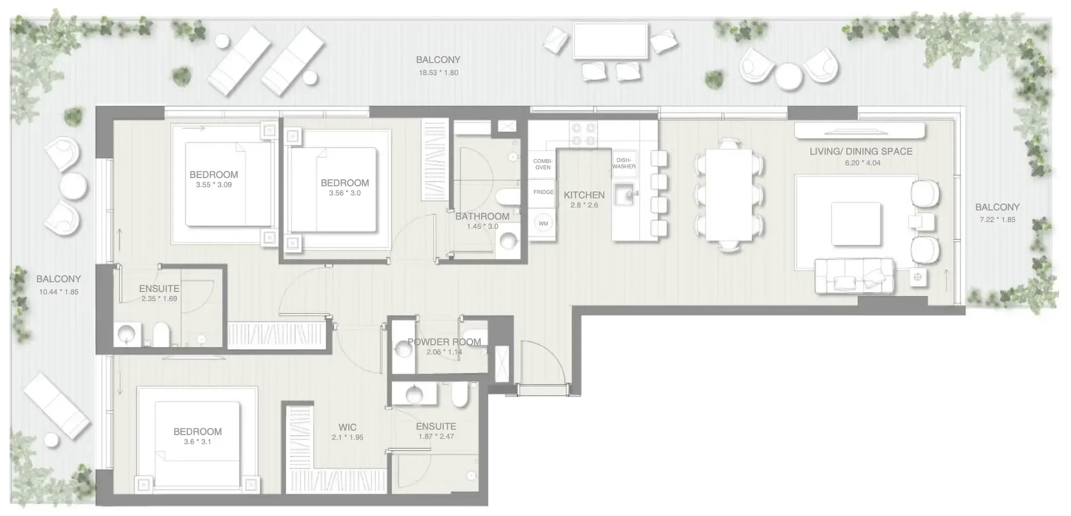 SOL Properties Sol Levante floor plan
