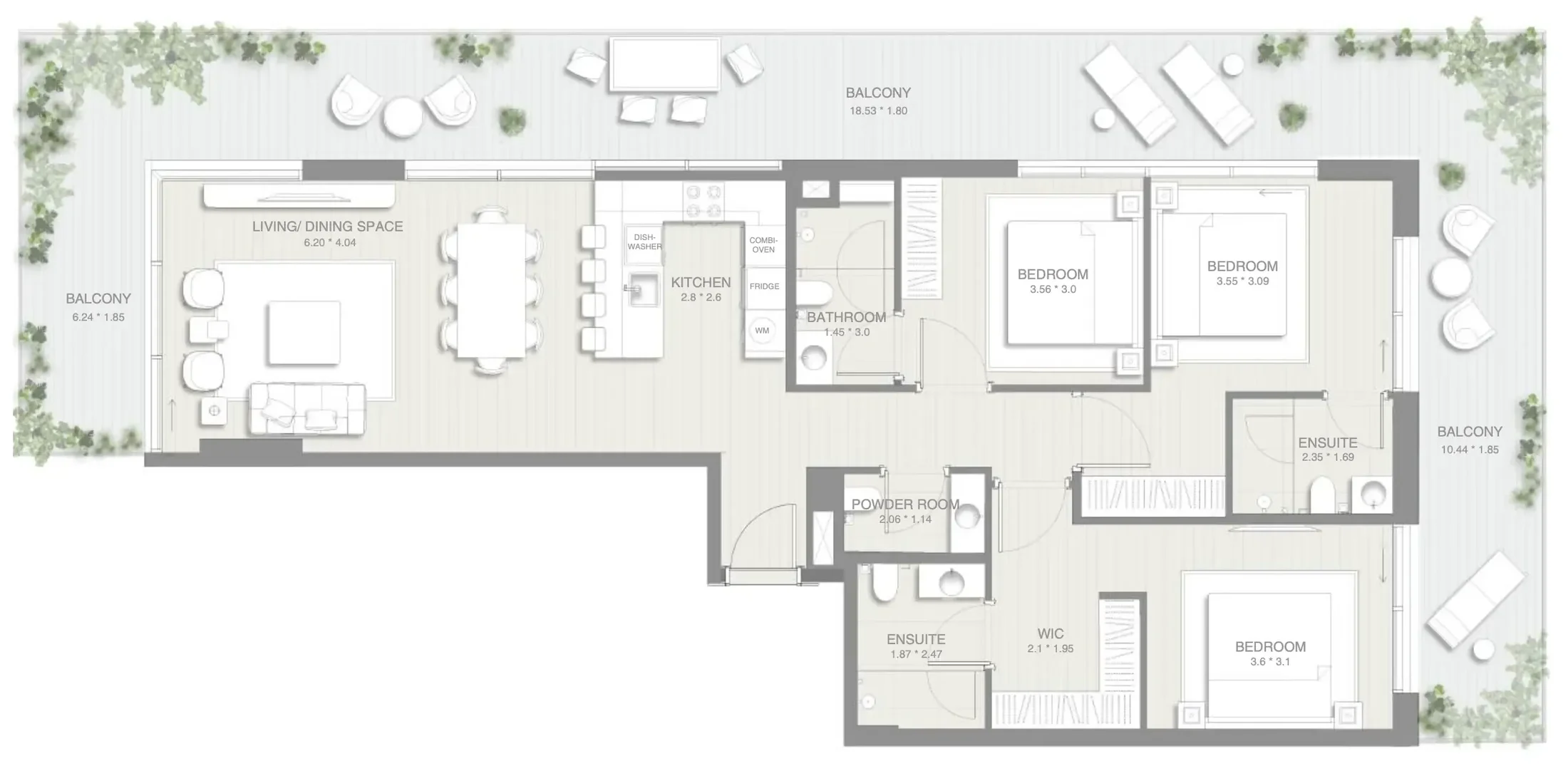 SOL Properties Sol Levante floor plan