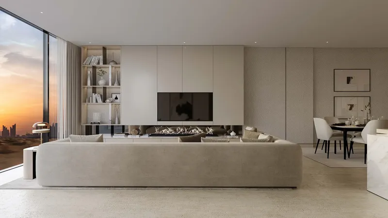 Interior at Solcasa Residence in Meydan (Nad Al Sheba 1) Dubai