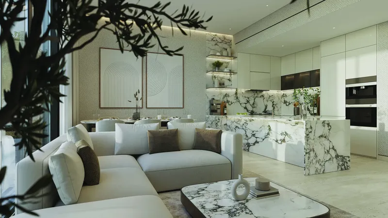 Interior at Solcasa Residence in Meydan (Nad Al Sheba 1) Dubai