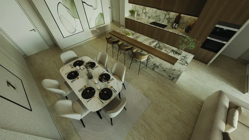 Interior at Solcasa Residence in Meydan (Nad Al Sheba 1) Dubai