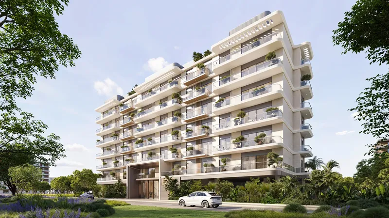 Exterior at Tavora Grand in Dubai International City Dubai