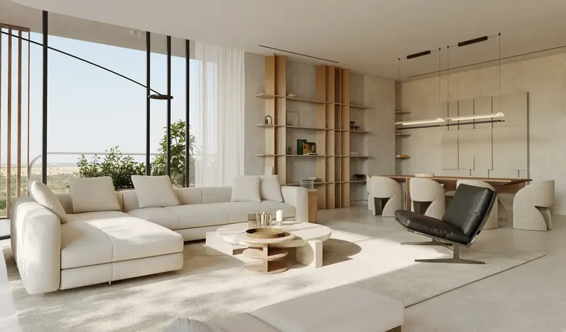 Interior at The Cape in Al Barari Dubai