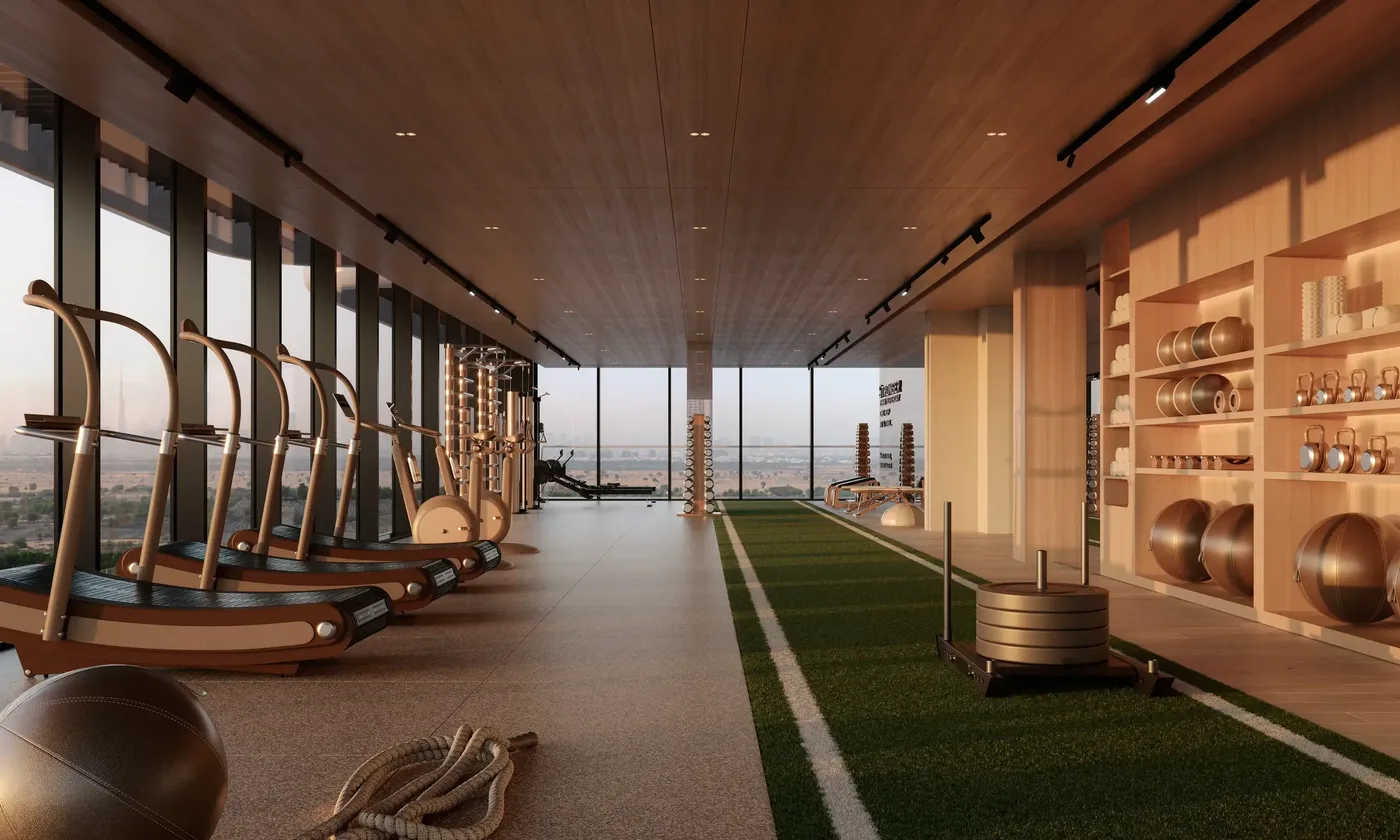 Fully Equipped Gym amenity image at The Cape