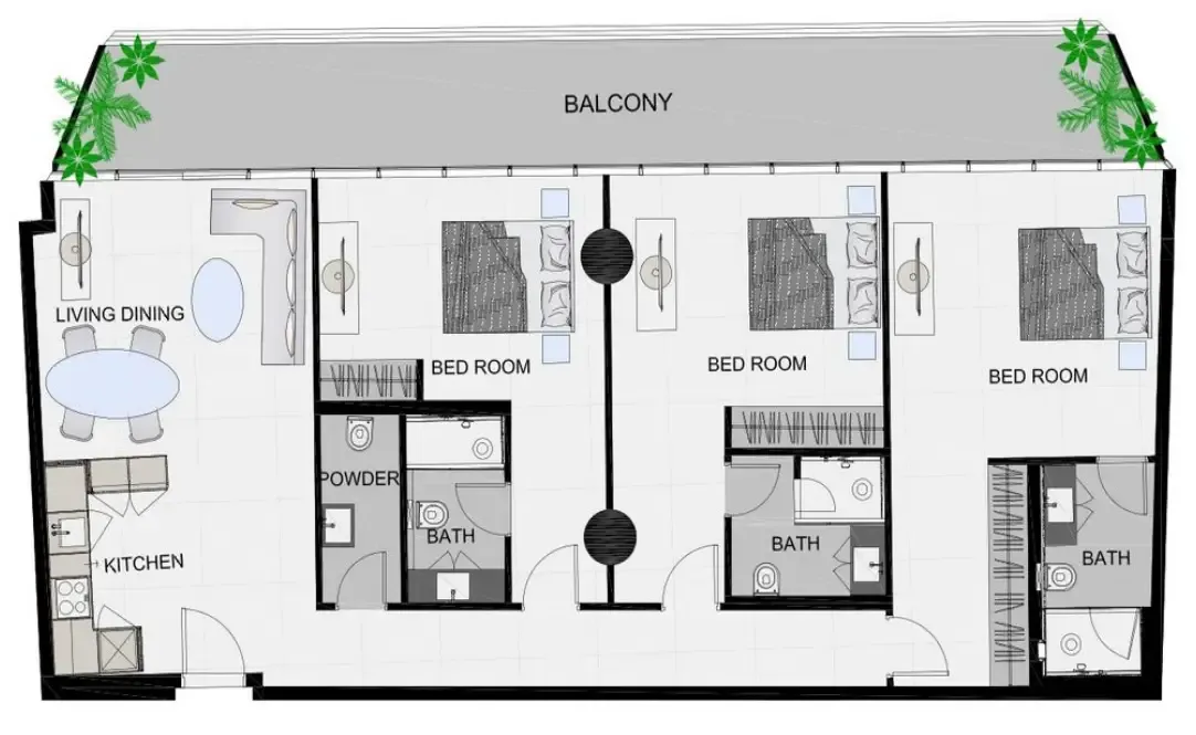 AQUA Properties The Community Sports Arena floor plan