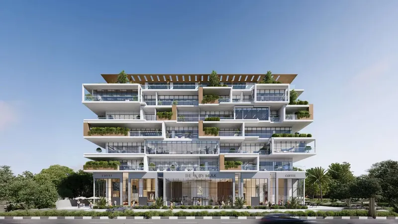 Exterior at THE LX in Arjan Dubai