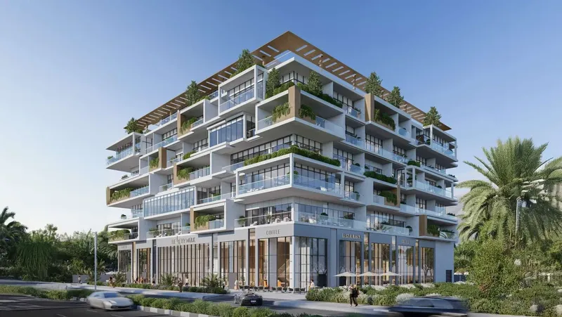 Exterior at THE LX in Arjan Dubai