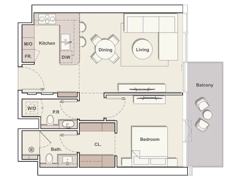 Ellington The Meriva Collection floor plan