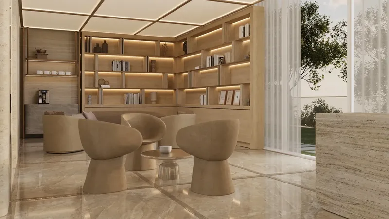 Interior at The One in Al Barsha Dubai